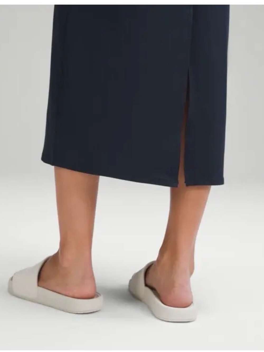 Lululemon All Aligned Ribbed Midi Dress - Picture 3 of 9